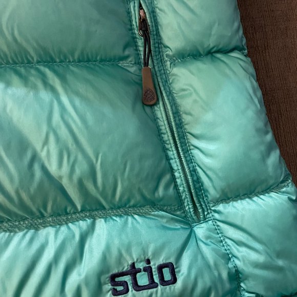 SOLD - DO NOT PURCHASE! STIO Hometown Down Hooded Jacket Size Small Ret $328 - Picture 5 of 15